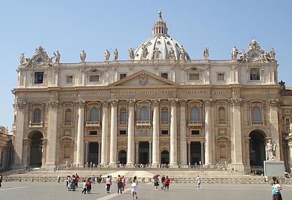 Petersdom in Rom. pde-Foto: Norbert Staudt