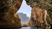 „Blaue Grotte“ an der Südküste Maltas.